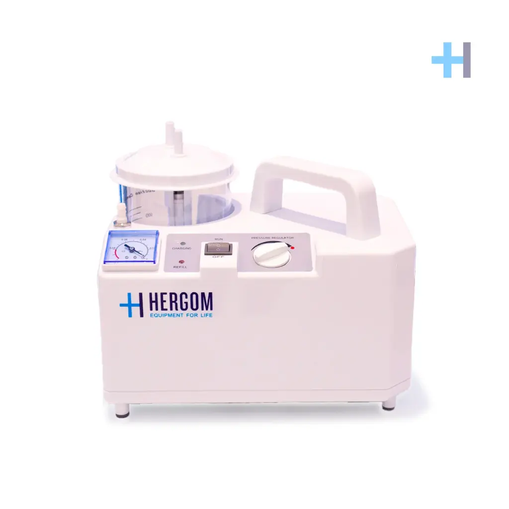 Eyector quirúrgico Portátil 18LxM, 1 Vaso de 1L