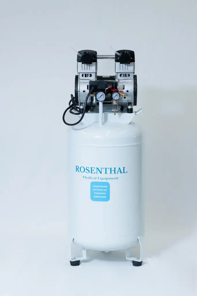 [2080V-TO] Compresor Dental ROSENTHAL Excellence Libre de Aceite 2.0HP 80L Vertical
