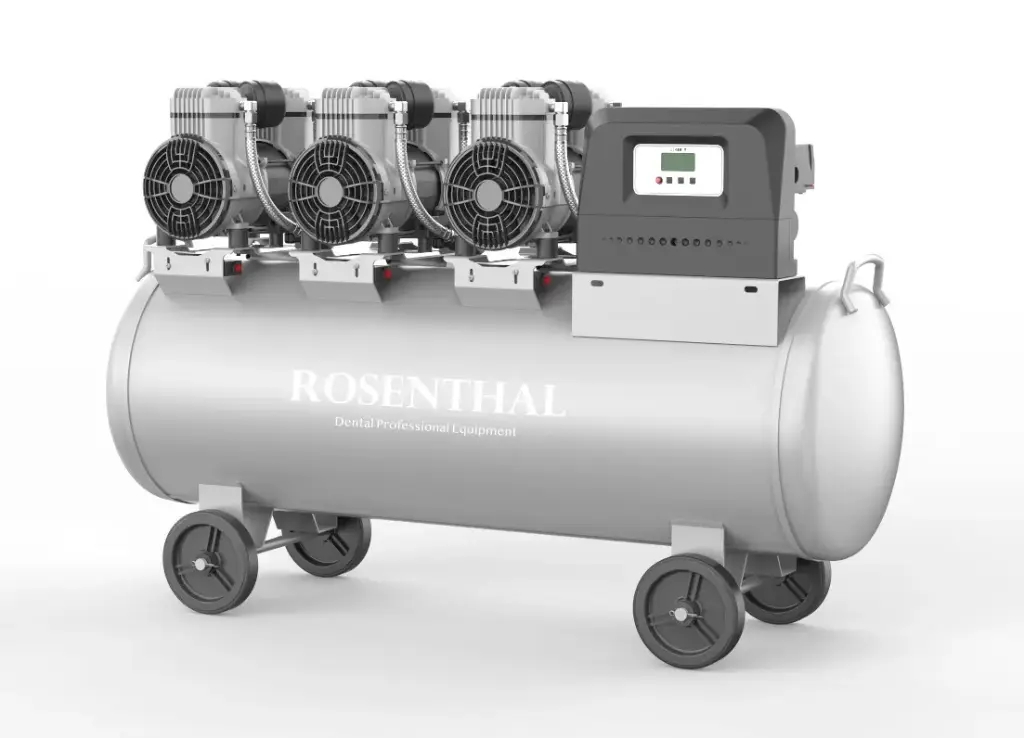 [3010H] Compresor ROSENTHAL  3.00 HP y 100L Horizontal  110 Volts