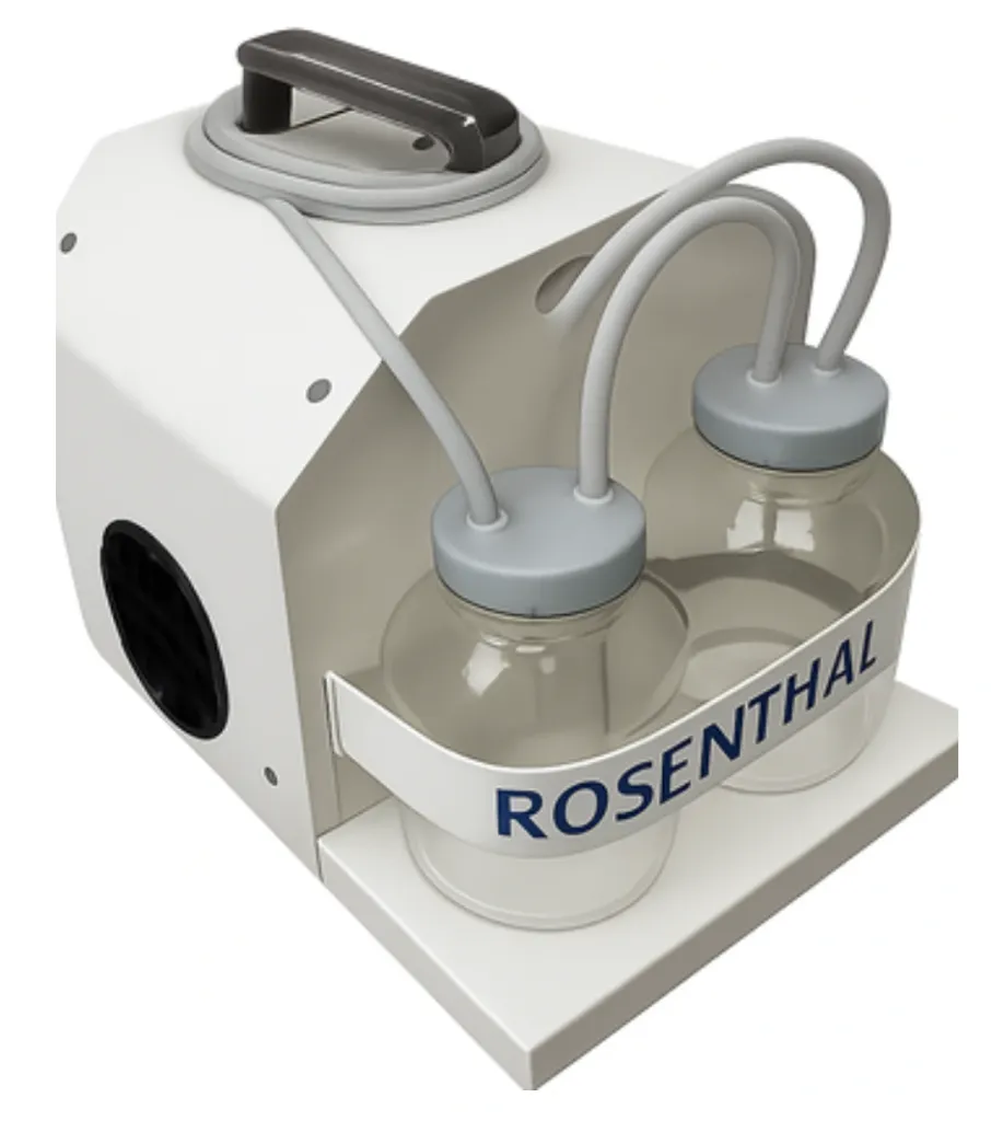 Eyector ROSENTHAL 1HP, 2 Vasos de 1 Litros con Pedal